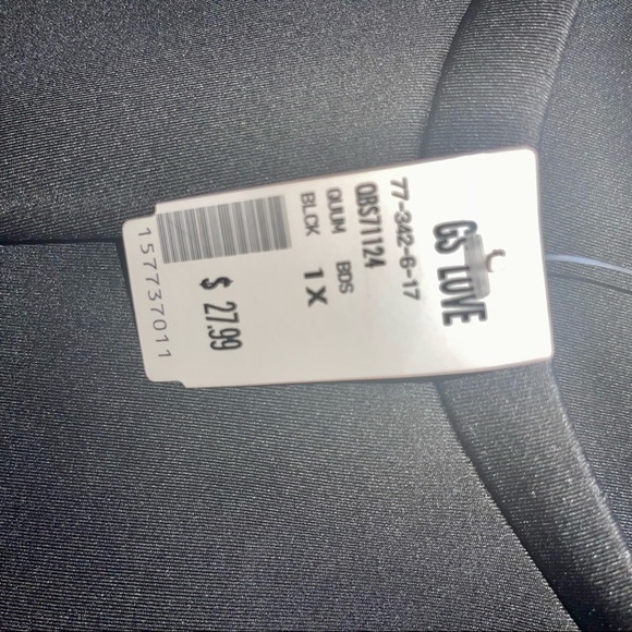 NWT GS Love RUFFLED Unique Bodysuit! 🖤⚫️🖤⚫️ - Picture 4 of 10